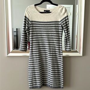 Banana Republic striped sweater dress